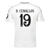 Oficiální Fotbalový Dres Real Madrid D. Ceballos 19 Domácí 2024-25 pro Muži